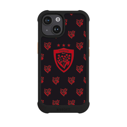 Apple iPhone 15 NIVOmax RCT Motif Muguet Rouge