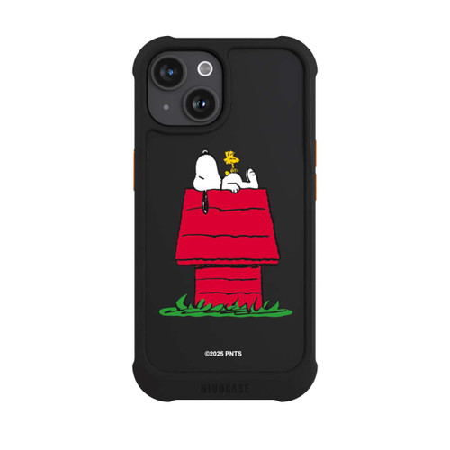 Apple iPhone 15 NIVOmax Snoopy and Woodstock Classic transparent