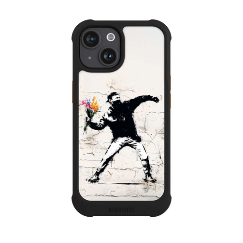Apple iPhone 15 NIVOmax Flowers Up Artwork