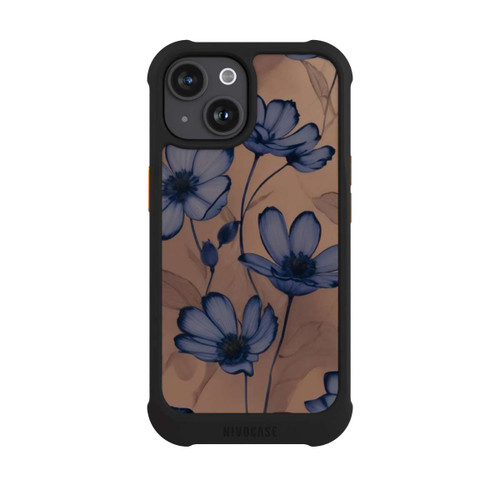 Apple iPhone 15 NIVOmax Flowers Negativ Pattern with AI