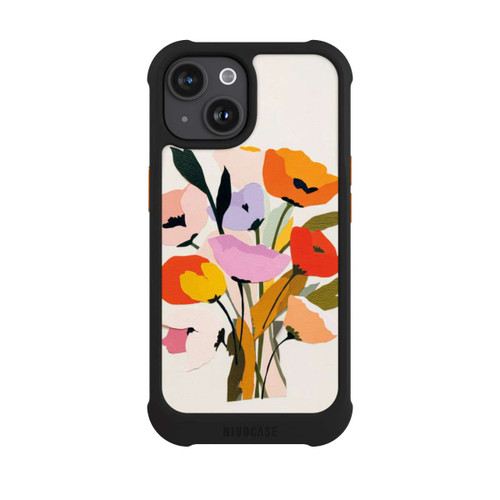 Apple iPhone 15 NIVOmax Frischer Blumenstrauß