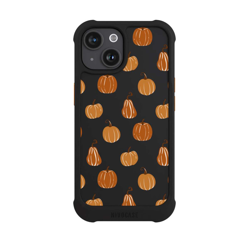 iPhone 15 NIVOmax Pumpkin Party Transparent