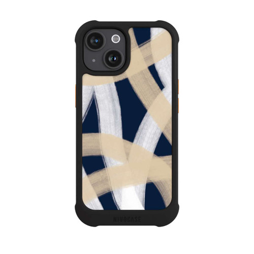 Apple iPhone 15 NIVOmax Laced Up Beije Blue