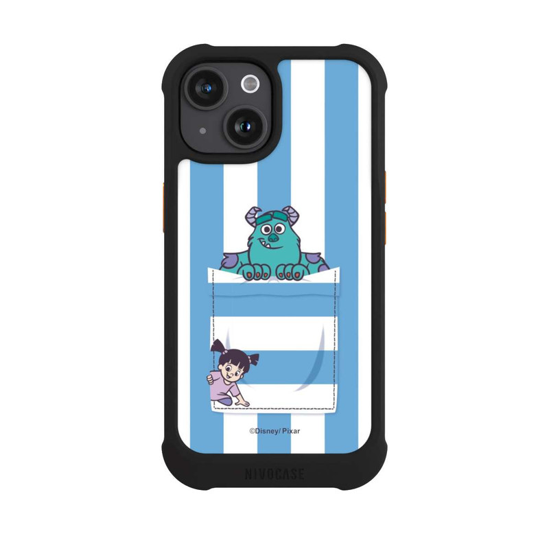 iPhone 15 NIVOmax Monster AG Striped Pattern