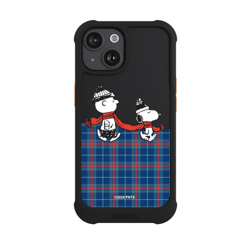 Apple iPhone 15 NIVOmax Peanuts Weihnachtspulli Transparent