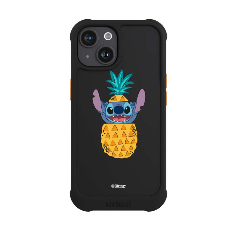 iPhone 15 NIVOmax Pinapple Stitch Transparent