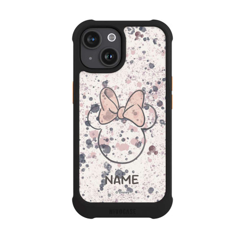 Apple iPhone 15 NIVOmax Minnie Watercolor Personalisierbar