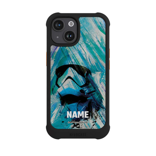Apple iPhone 15 NIVOmax Stormtrooper Watercolor Personalisierbar