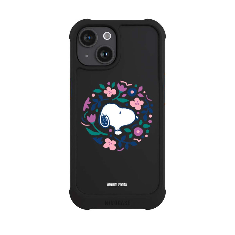 iPhone 15 NIVOmax Snoopy Flowers