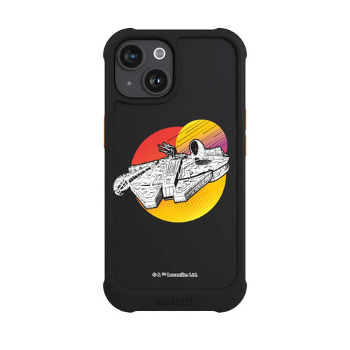 Apple iPhone 15 NIVOmax Millennium Falcon Transparent
