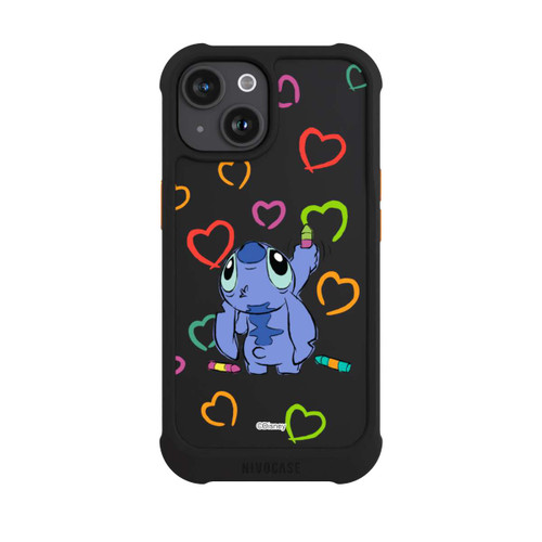 Apple iPhone 15 NIVOmax Stitch Draws a Heart Transparent