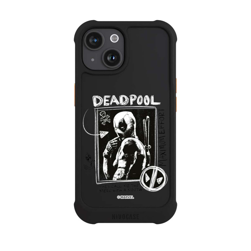 iPhone 15 NIVOmax Deadpool Transparent
