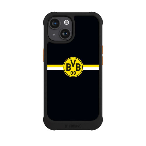 Apple iPhone 15 NIVOmax BVB Logo Streifen