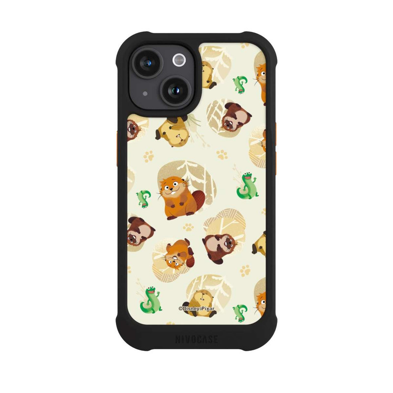 iPhone 15 NIVOmax Hoppers Muster Gelb