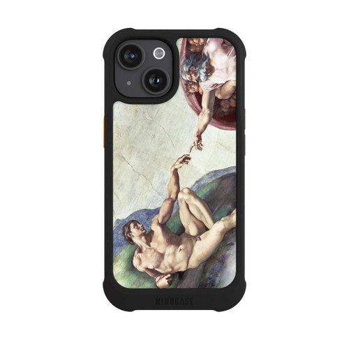 Apple iPhone 15 NIVOmax Michelangelo Buonarroti Erschaffung von Adam