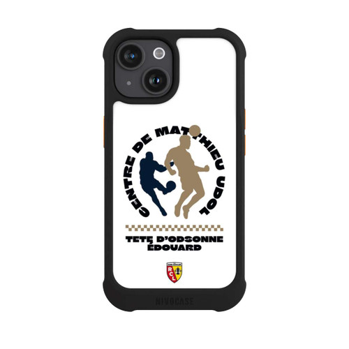 Apple iPhone 15 NIVOmax Centre de Matthieu Udol Tete D'Odsonne Edouard