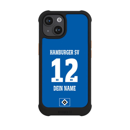 Apple iPhone 15 NIVOmax HSV Trikot Personalisierbar 26-27