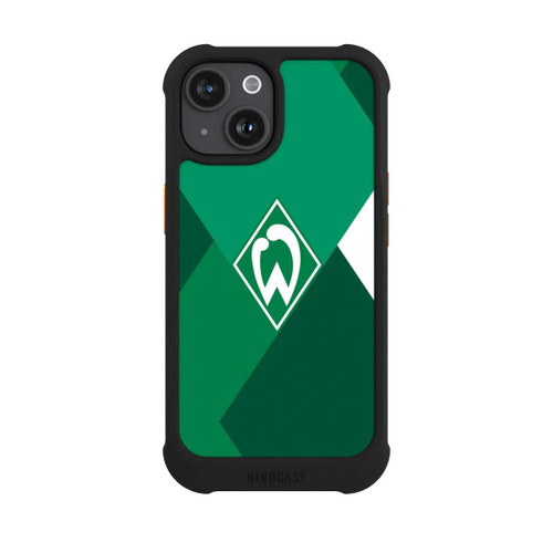 Apple iPhone 15 NIVOmax Werder Bremen Rautenmuster