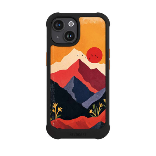 Apple iPhone 15 NIVOmax Les Alpes En Rouge 