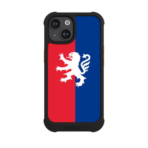 Apple iPhone 15 NIVOmax OL Lion rouge et bleu