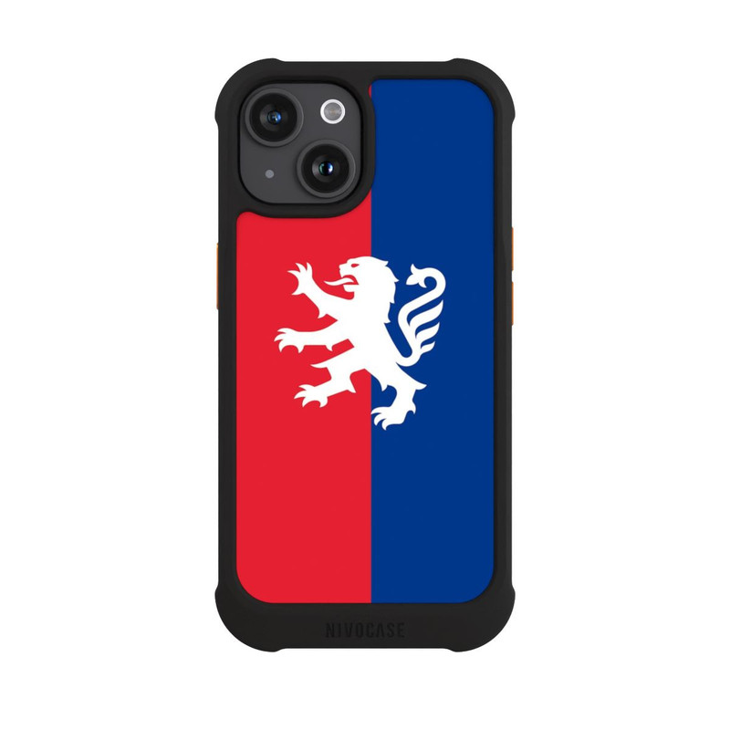 iPhone 15 NIVOmax OL Löwe rot blau