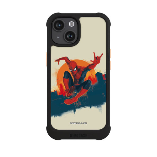Apple iPhone 15 NIVOmax Spider-Man Hero Force beige