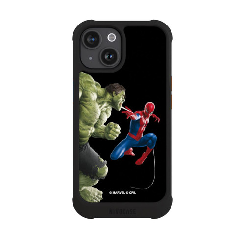 Apple iPhone 15 NIVOmax Spider-Man und Hulk