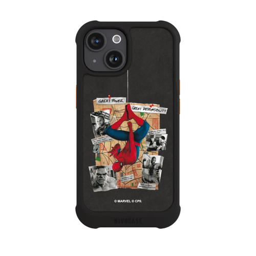 Apple iPhone 15 NIVOmax Spider-Man Tableau d'enquête