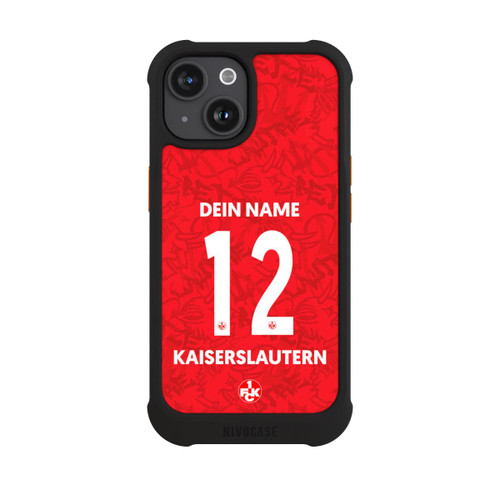 Apple iPhone 15 NIVOmax 1. FCK Trikot Personalisierbar 26-27