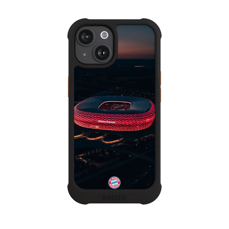 iPhone 15 NIVOmax FC Bayern Allianz Arena Nacht