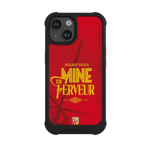 Apple iPhone 15 NIVOmax RC Lens Mine de Ferveur rouge V2
