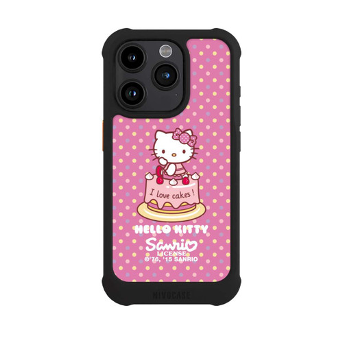 Apple iPhone 15 Pro NIVOmax Hello Kitty - I Love Cakes