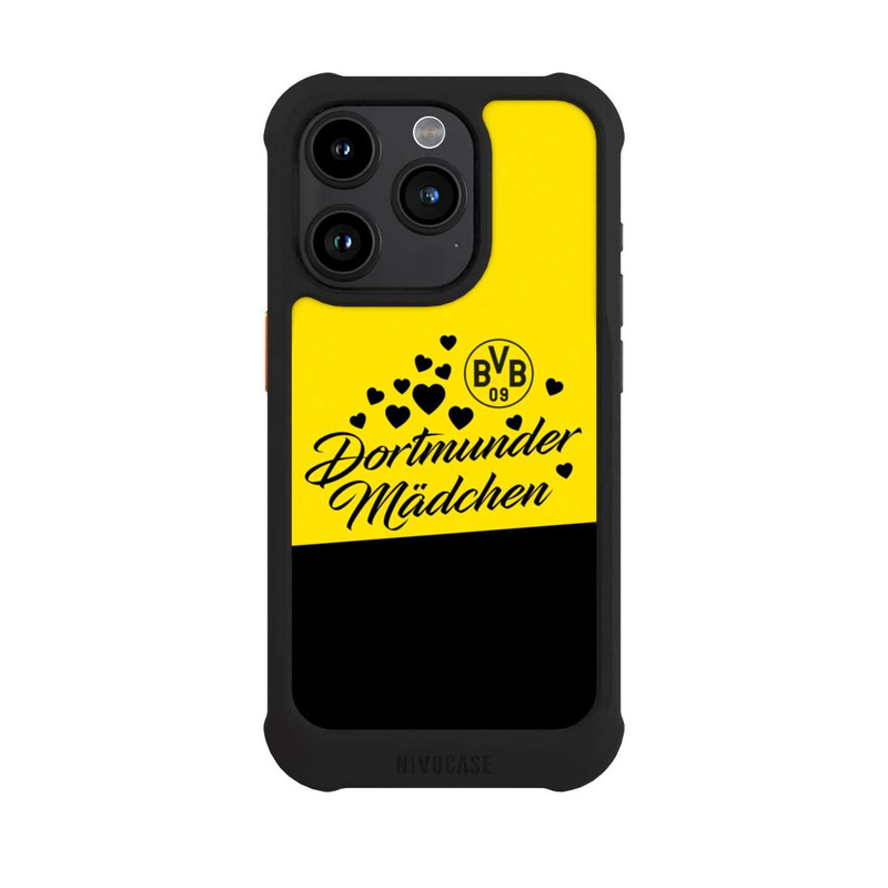 iPhone 15 Pro NIVOmax BVB Dortmunder Mädel Herzen