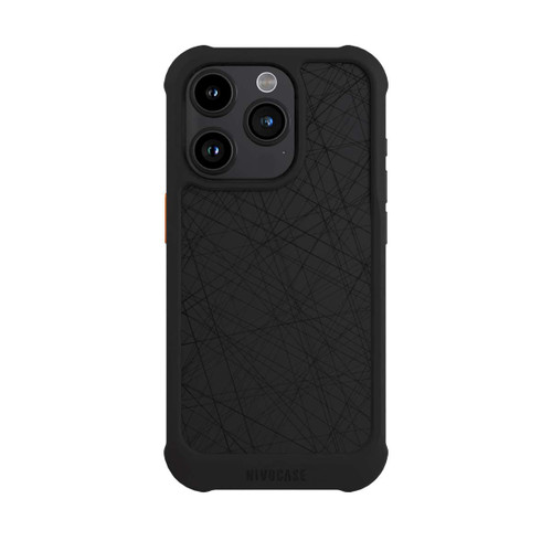 Apple iPhone 15 Pro NIVOmax Scratches Black ohne Hintergrund