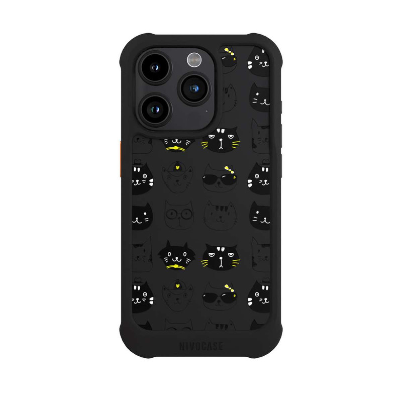 iPhone 15 Pro NIVOmax Cool Cats