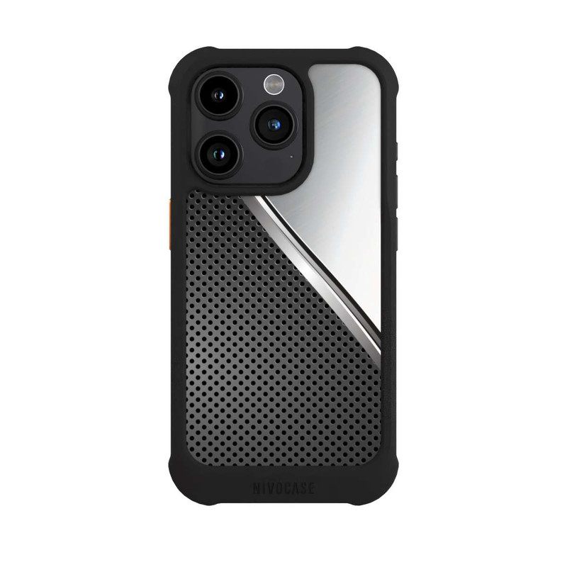 iPhone 15 Pro NIVOmax Duo Metal Surface