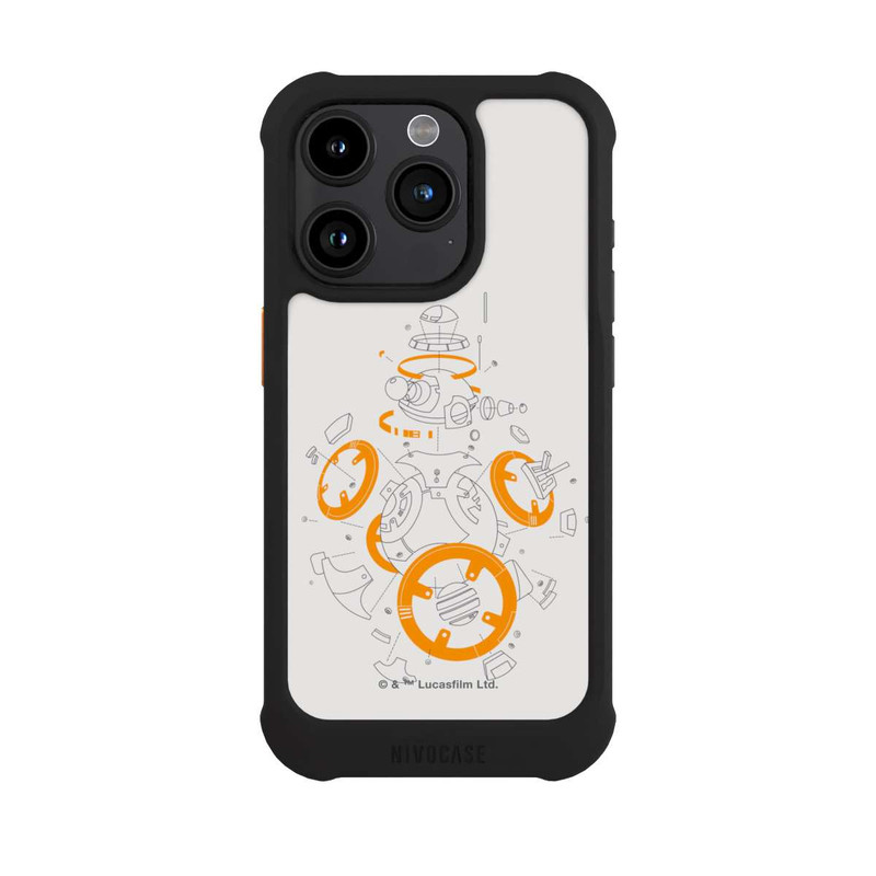 iPhone 15 Pro NIVOmax BB8 Explosionszeichung - StarWars 8
