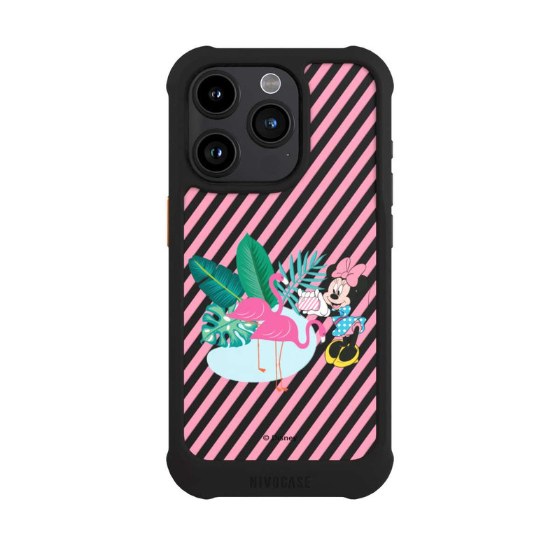 iPhone 15 Pro NIVOmax Minnie Flamingo ohne Hintergrund