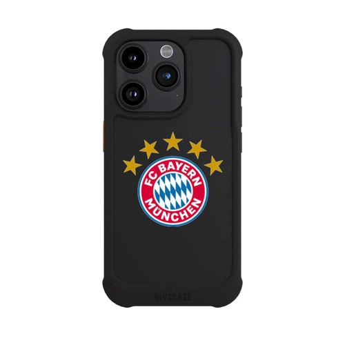 Apple iPhone 15 Pro NIVOmax FCB Logo mit Sterne - ohne Hintergrund