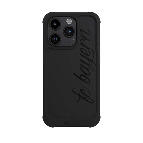 Apple iPhone 15 Pro NIVOmax Schwarzes FCB Girlmotiv - ohne Hintergrund