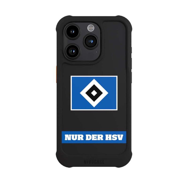 iPhone 15 Pro NIVOmax Nur der HSV bleu - sans fond