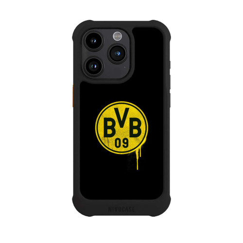 Apple iPhone 15 Pro NIVOmax Spraylogo Dark - BVB