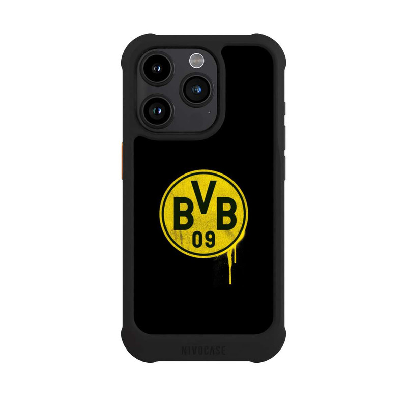iPhone 15 Pro NIVOmax Spraylogo Dark - BVB