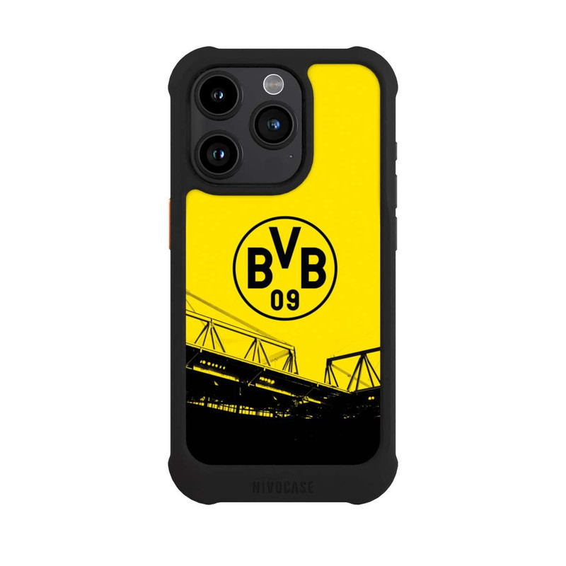 iPhone 15 Pro NIVOmax Stadion Schwarz-Gelb - BVB