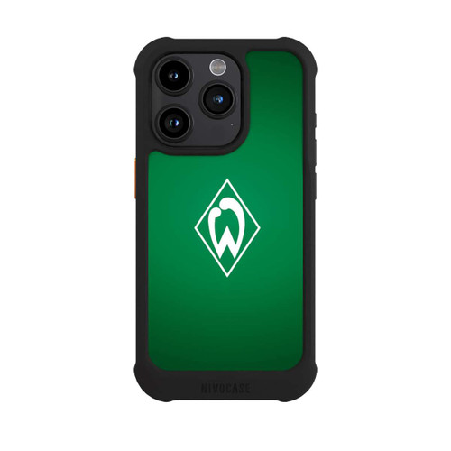 Apple iPhone 15 Pro NIVOmax Grüner Verlauf - Werder Bremen