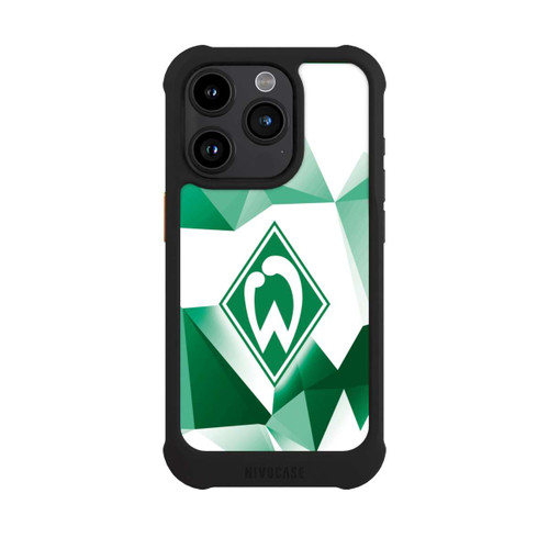 Apple iPhone 15 Pro NIVOmax Weißtarn - Werder Bremen