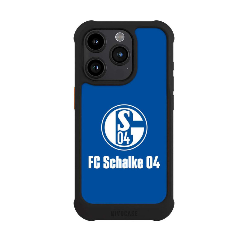 iPhone 15 Pro NIVOmax FC Schalke 04 Blau