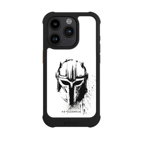 Apple iPhone 15 Pro NIVOmax Armorer Schwarz und Weiß