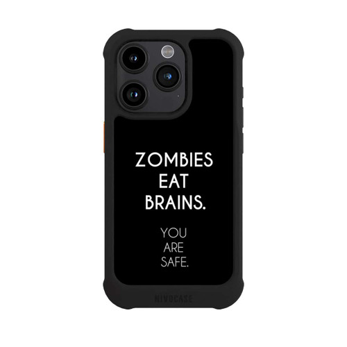 Apple iPhone 15 Pro NIVOmax Zombies eat brains