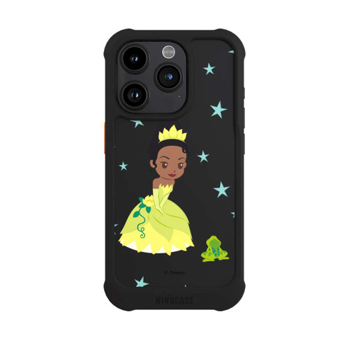 Apple iPhone 15 Pro NIVOmax Princess Tiana Kiss the Frog transparent